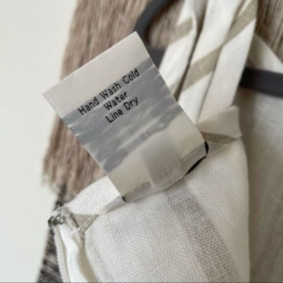 J. Peterman Monte Carlo Linen Tie Jumpsuit 12 - Picture 6 of 6